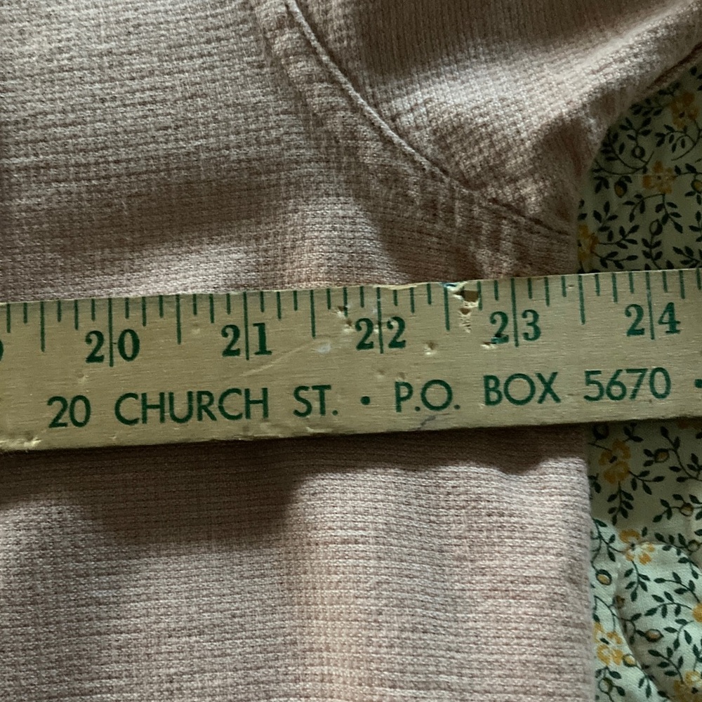 L.L. Bean womens 100% cotton short sleeve button down shirt Made in USA Large - Picture 7 of 8